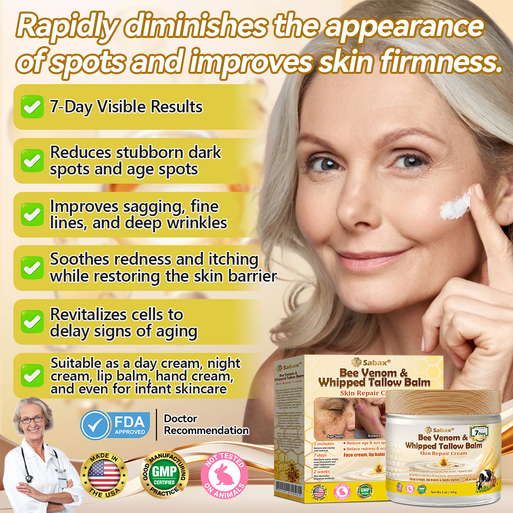 Visible repair starts with consistency! 💛 Get 30% OFF Sabax® for a limited time — most users grab 3–6 jars to lock in lasting results and deeper skin renewal. Don’t wait — healthy, smooth skin starts now! 👉 Shop Sabax® here